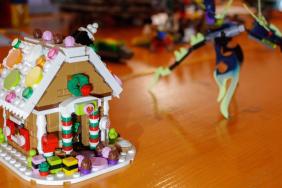 Gingerbread AT‑AT Gets Millennium Falcon Makeover in LEGO Star Wars