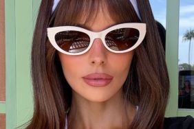 Maura Higgins Showcases Toned Abs in Crop Top