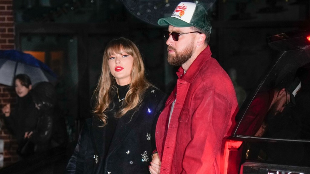 Travis Kelce 'Officially' Part of Taylor Swift Brand Amid Album Promotions, Insiders Say