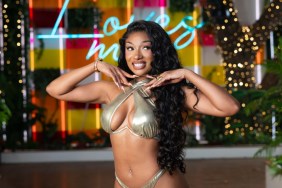 Megan Thee Stallion Drops Close-up Shot in Backless Body Suit