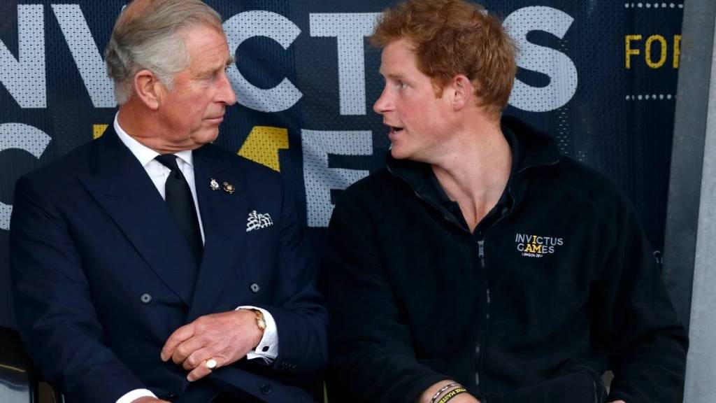 Prince Harry and King Charles