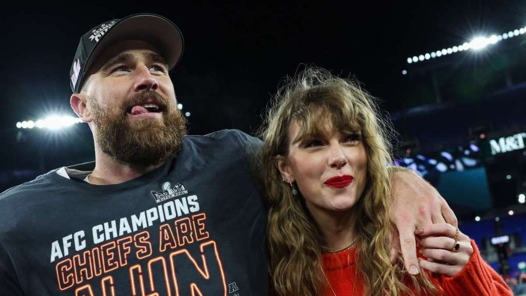 Travis Kelce and Taylor Swift