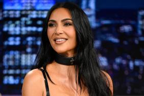 Kim Kardashian Shows How It's Done in Sheer Crop Top Look