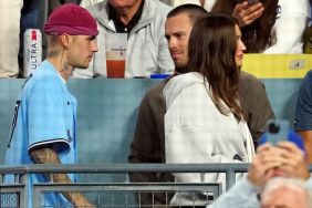 Justin & Hailey Bieber Heckled By Dodgers Fans During Game — Report
