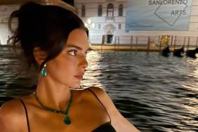 Kendall Jenner Embraces 'Naked Dress' Trend With Sheer Black Gown