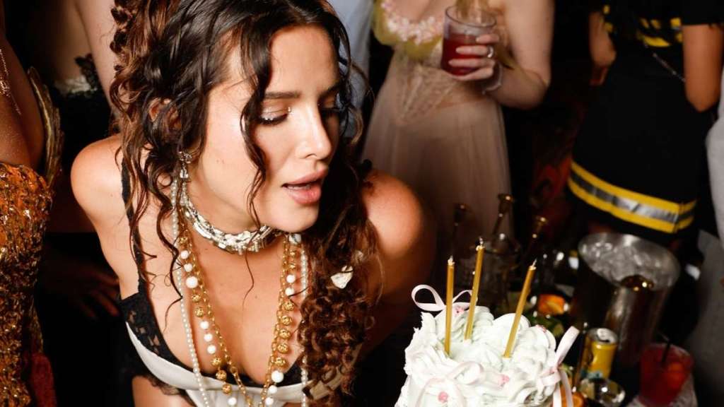 Bella Thorne's Corset Top For Her Birthday Deserves Second Look