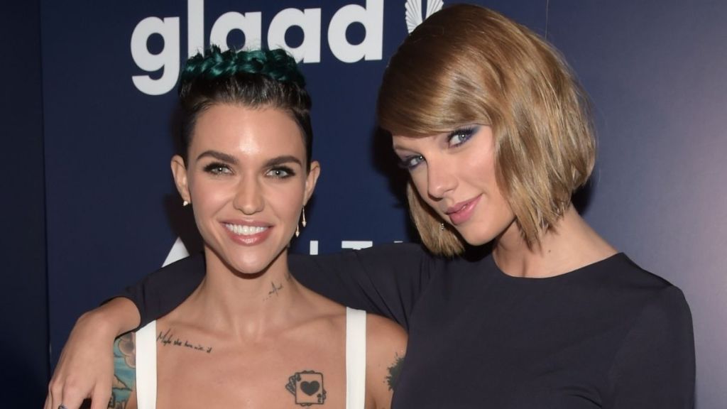 Ruby Rose Defends Taylor Swift From MAGA Allegations As Travis Kelce Stays Silent