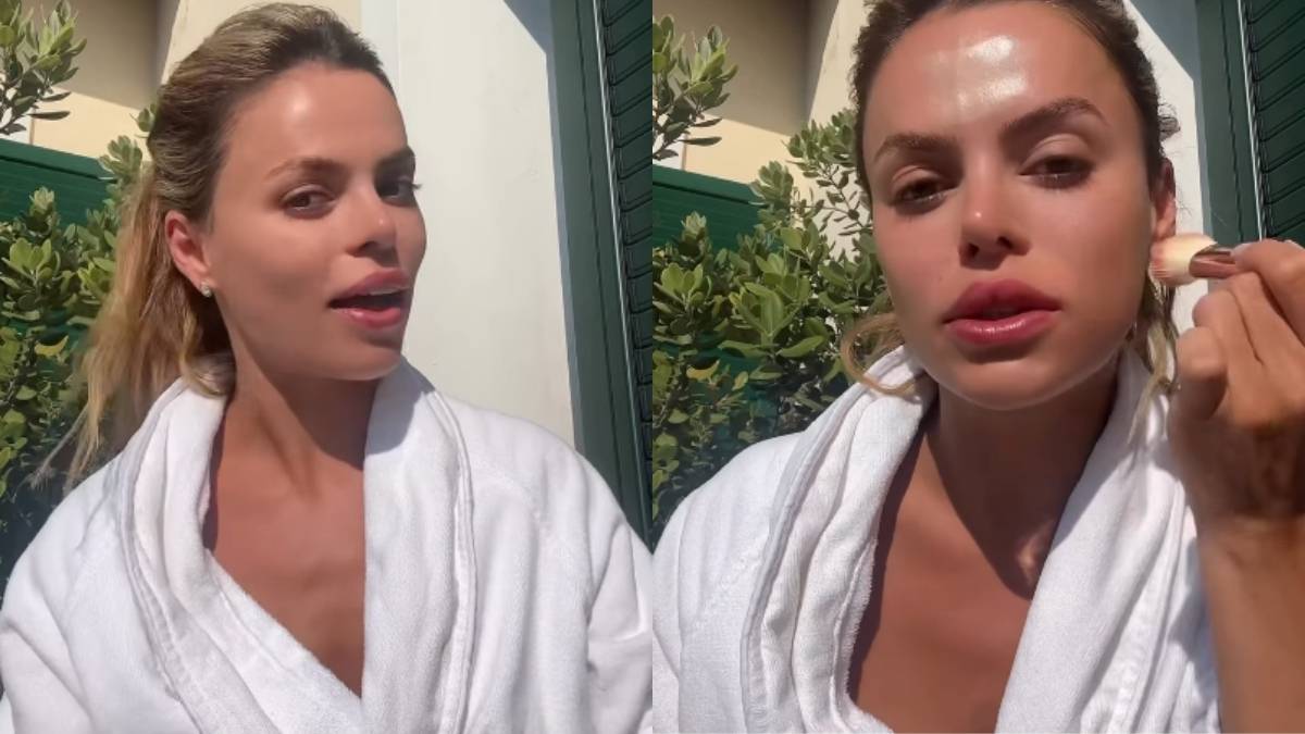 Brooks Nader in Bathrobe Will Surely Make You Stop Scrolling - Mandatory