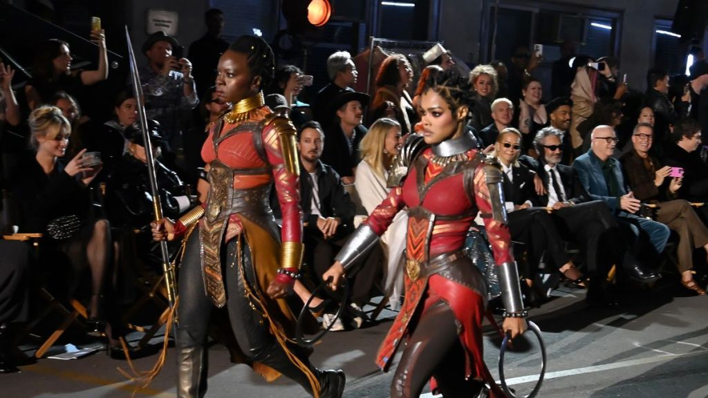 danai gurira teyana taylor black panther vogue