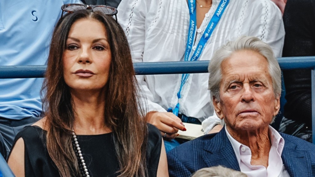 michael douglas catherine zeta-jones wednesday