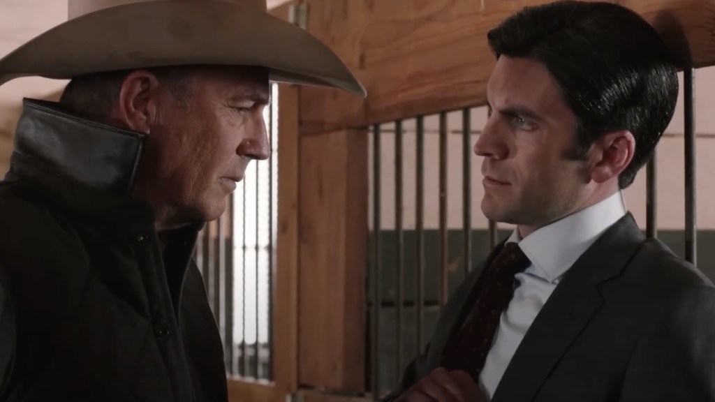 wes bentley kevin costner fight yellowstone exit