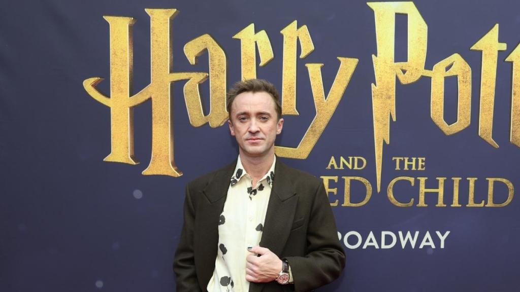 Tom Felton Reunites With Harry Potter Costar on Broadway