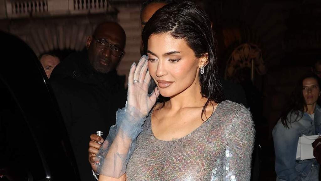 Kylie Jenner Showering in Silver Bikini Will Make You Look Twice