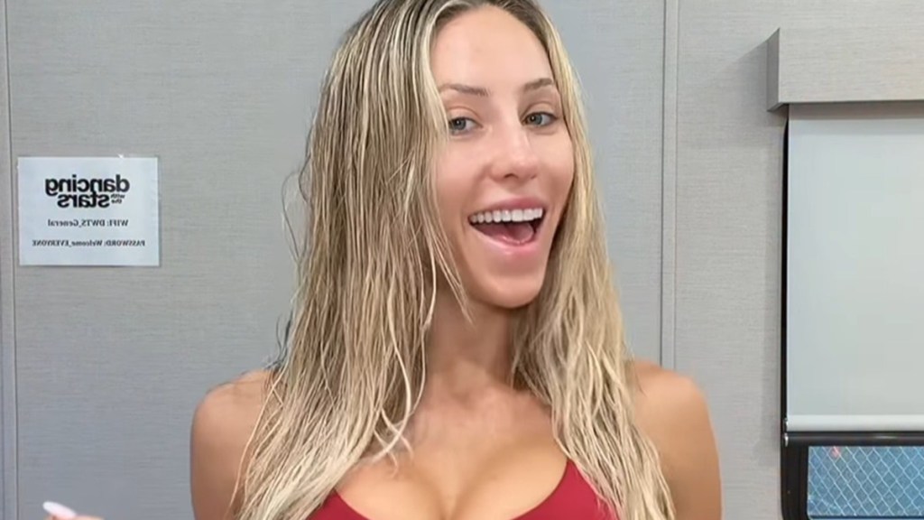 Alix Earle Showcases Her Abs in Sports Bra