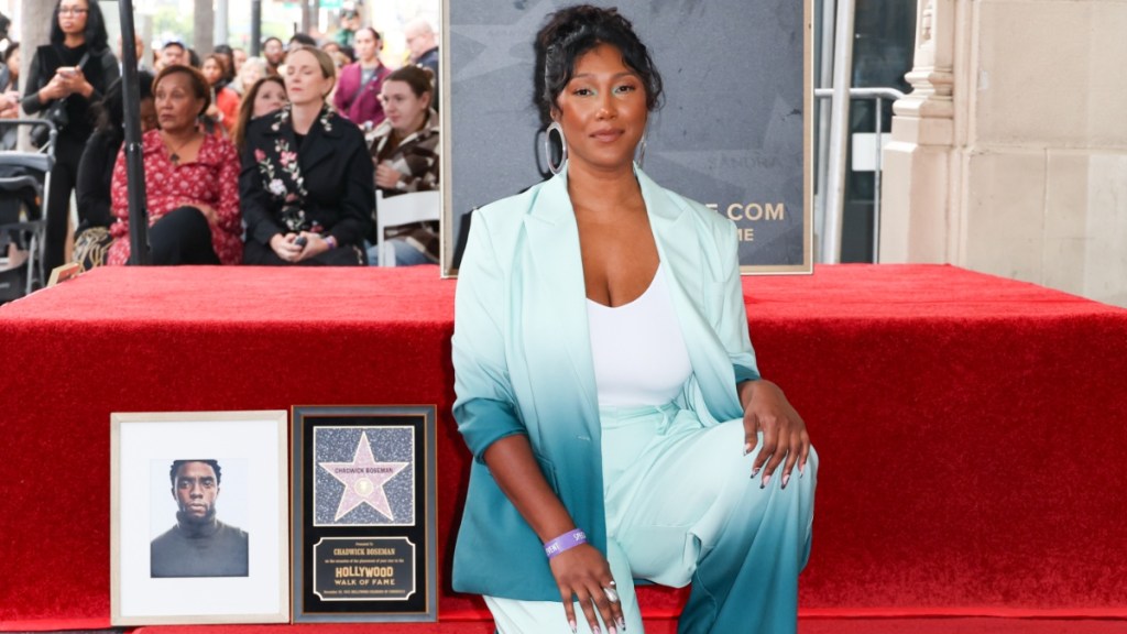 Chadwick Boseman's Widow & Ryan Coogler Honour Him at Walk of Fame Ceremony