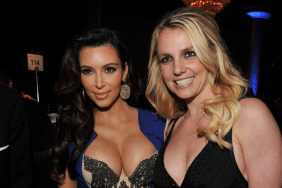 Britney Spears Snuggles With Kim Kardashian in 'Vibrating' Bed