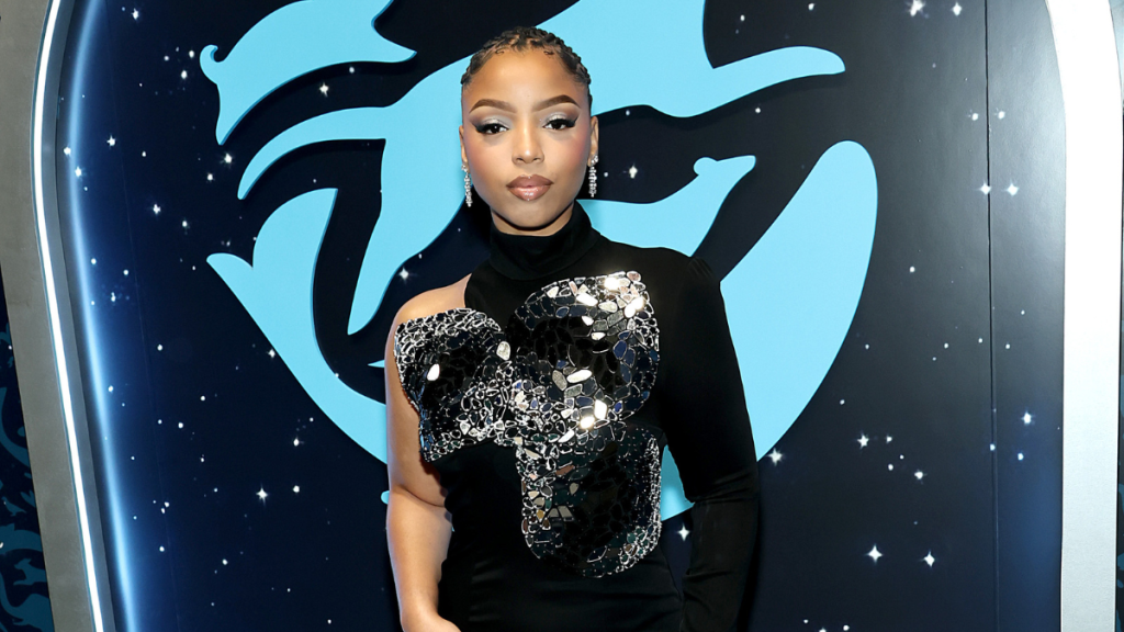 Chloe Bailey's Sheer Glitter Top Will Make Your Jaw Drop