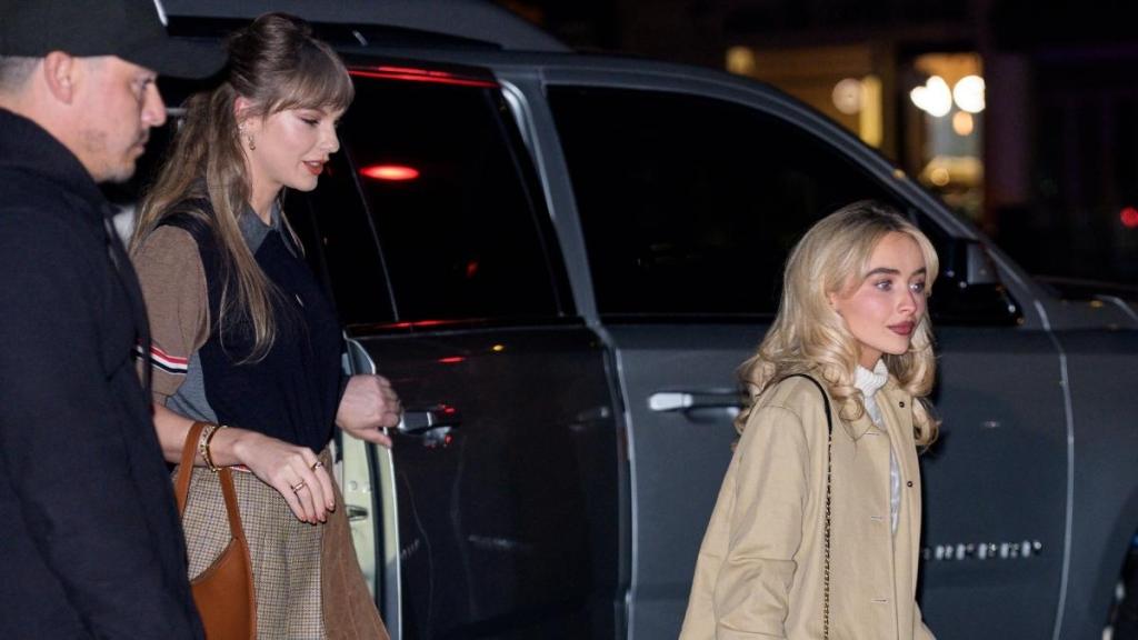 Taylor Swift & Sabrina Carpenter Enjoy Girls' Night Out in NYC