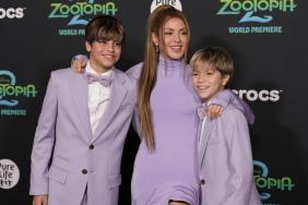 Shakira's High Slit Dress Turns Heads at 'Zootopia 2' Premiere