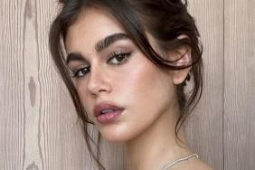 Kaia Gerber Borrows Margot Robbie's 'Naked' Sheer Dress