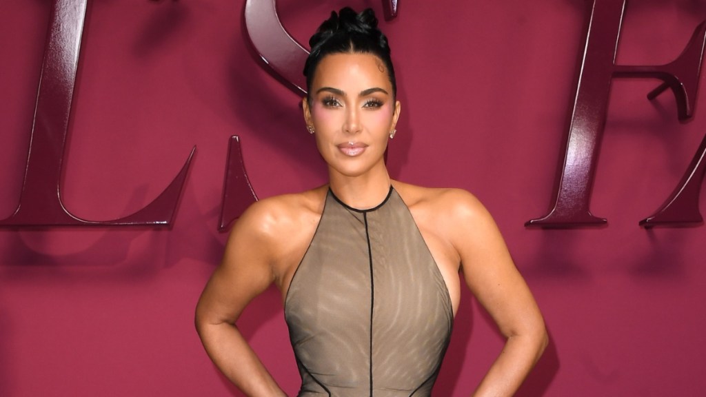 Kim Kardashian's Bodysuit Gets a Whole Lot of Cheeky
