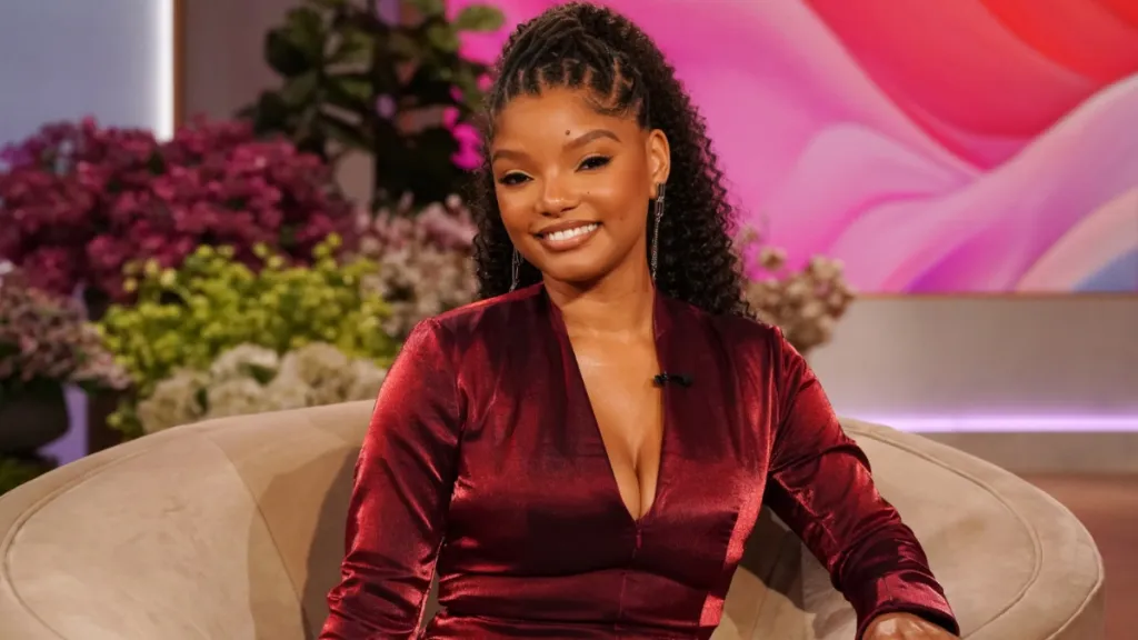 Halle Bailey's Selfie in Sheer Top Deserves Second Look
