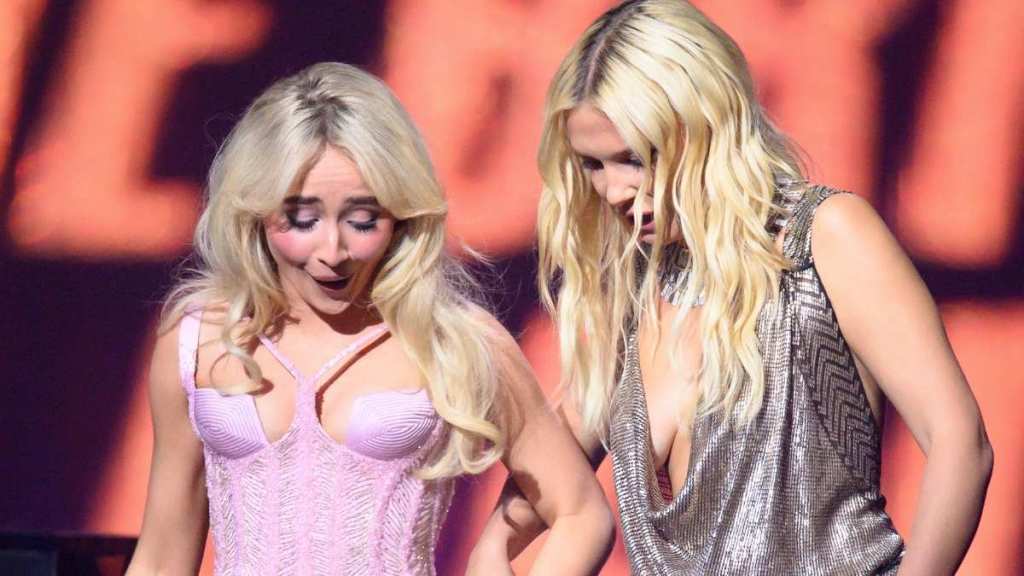 Sabrina Carpenter and Millie Bobby Brown (2)