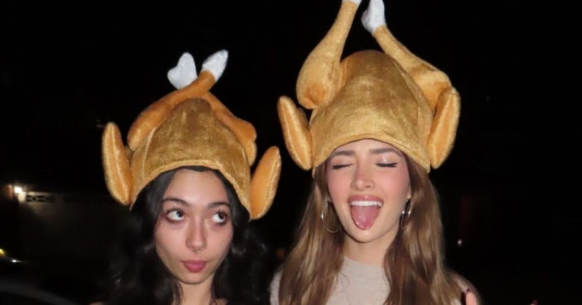 Sami Sheen in a Turkey Hat Will Remind You of Monica Geller