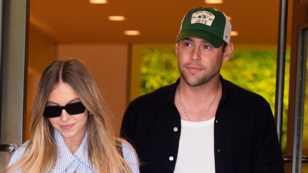 Sydney Sweeney Kisses Scooter Braun Amid 'Serious' Romance