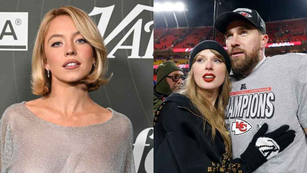 Sydney Sweeney. Travis Kelce and Taylor Swift