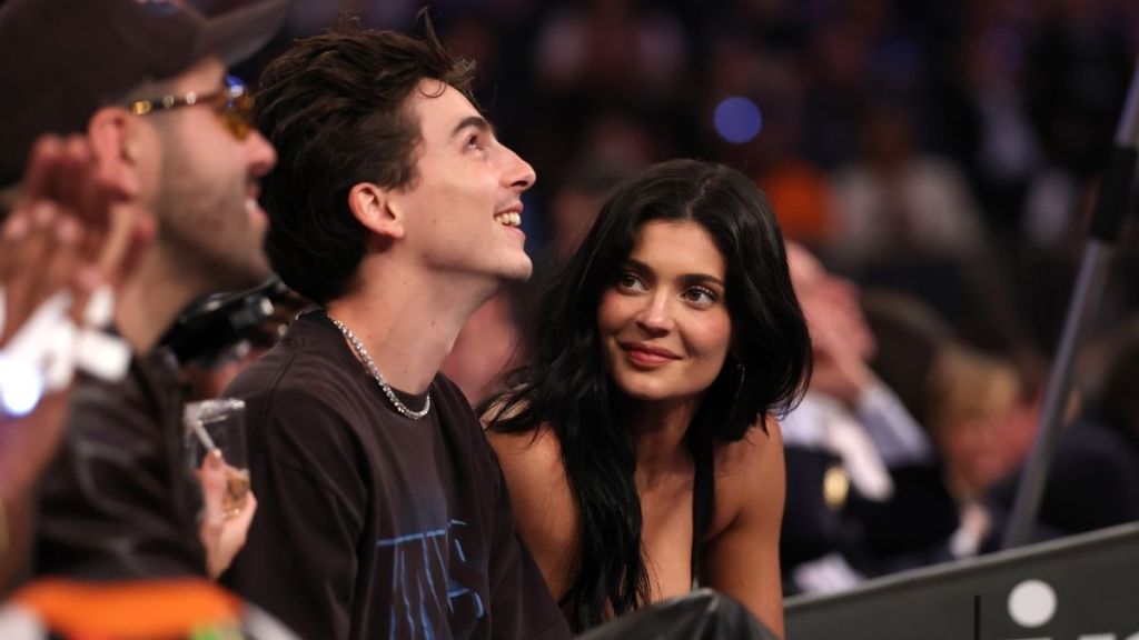 Timothee Chalamet and Kylie Jenner