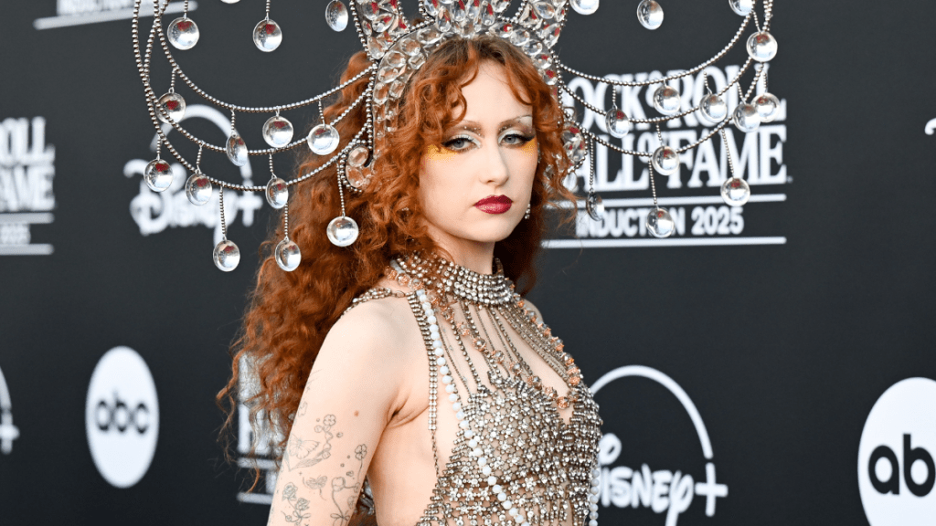 Photos: Chappell Roan's Newspaper Skirt Look Is Truly 'Epic'