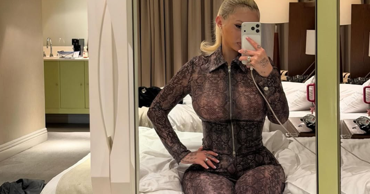 Alabama Barker Flaunts ‘Hottt’ Thong in Sheer Catsuit Photos