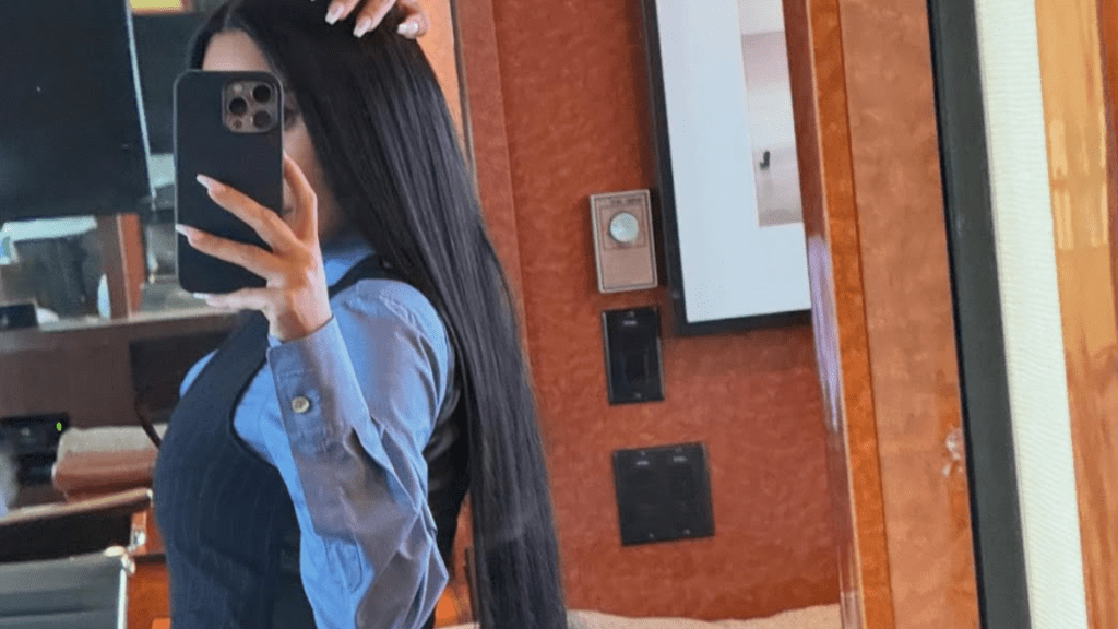 Kim Kardashian's Lingerie Is the Focus of a Bold Selfie