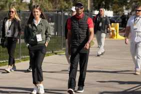 Tiger Woods Coaches Girlfriend Venessa Trump's Daughter Kai Trump
