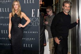 Jennifer Aniston Turns Stylist & Fixes Boyfriend Jim Curtis' Hair in Video