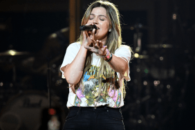 Kelly Clarkson Braves Wardrobe Malfunction at Las Vegas Concert