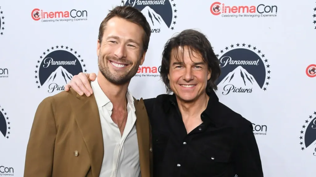 glen powell the running man tom cruise