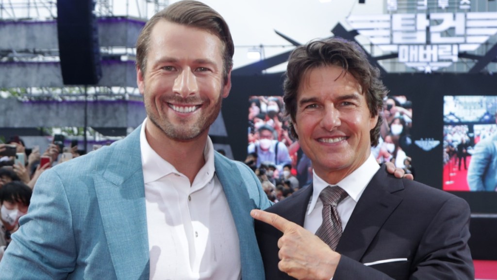 glen powell tom cruise the running man