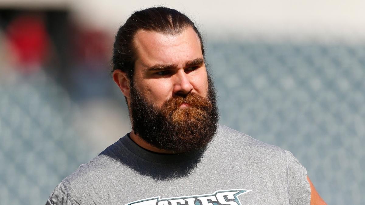 Shirtless Jason Kelce Crowned 'BellyBucking Champion' at Eagles