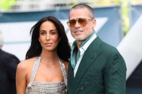 Brad Pitt & GF Looked 'Loved Up' at Jay Kelly After-Party — Source