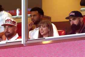travis kelce, Taylor Swift and Jason Kelce