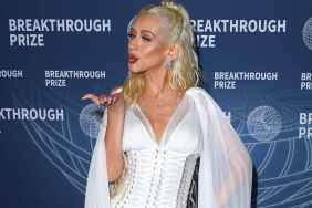 Christina Aguilera's Strapless Dress Is Unmissable in Eiffel Tower Video