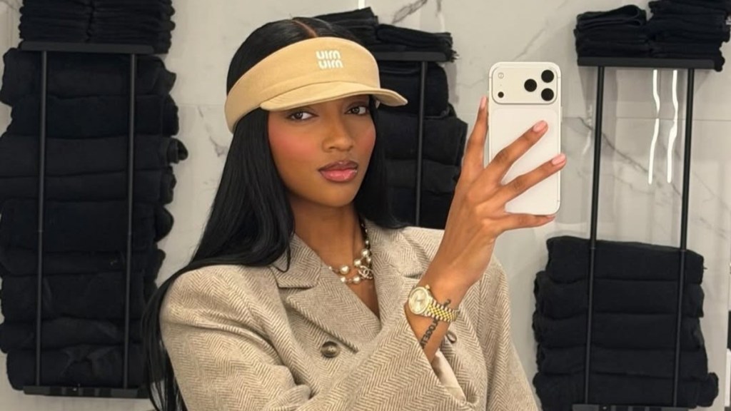 Angel Reese's Tiny Mini-Skirt Nearly Hides Under Her Blazer