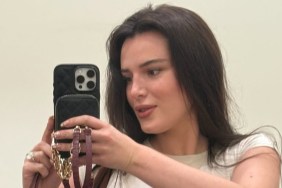 Bella Thorne's Selfie in Crop-Top Comes With Furry Twist