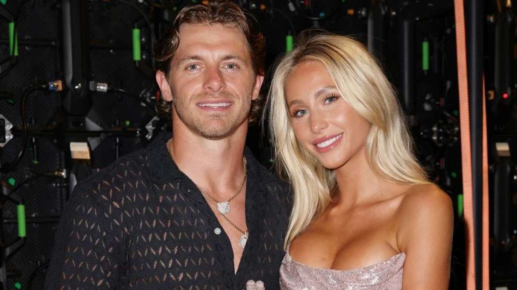 Braxton Berrios and Alix Earle