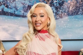 Christina Aguilera Goes All In With Skin-Tight Red Shorts