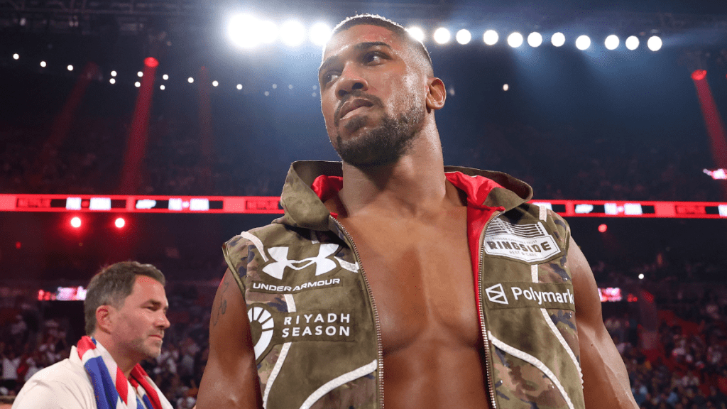 Anthony Joshua Injured in Car Accident A Week After Jake Paul Fight