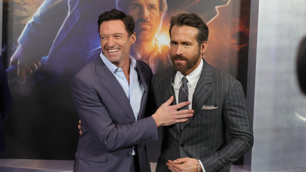 Hugh Jackman Roasts Ryan Reynolds at Gotham Awards