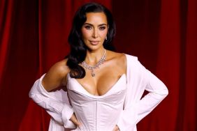 Kim Kardashian's Strapless Corset Look Is 'Barbie' Vibes